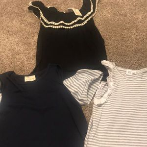 Girls size 10 bundle of shirts